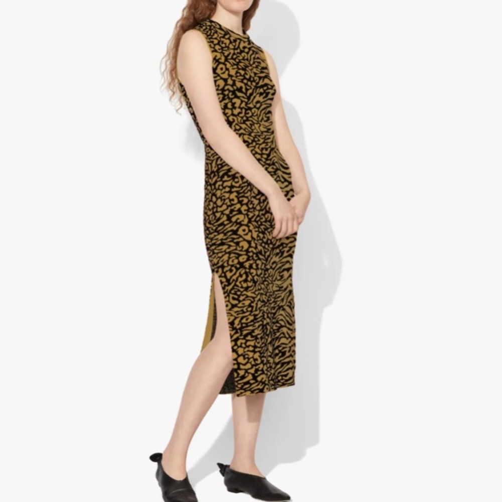 Proenza Schouler White Label Animal Print Dress